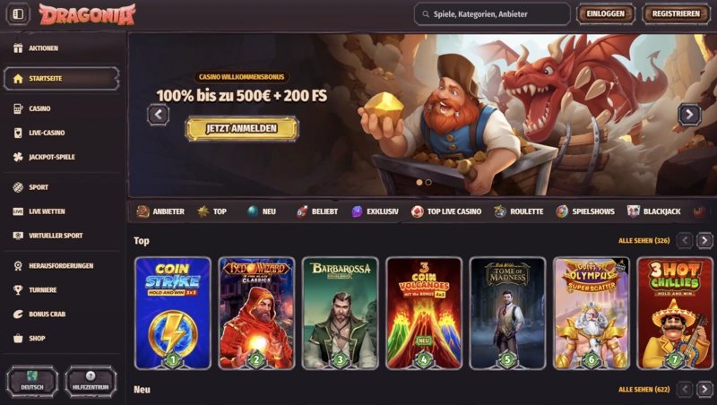 Dragonia casino à France Dragonia casino à France