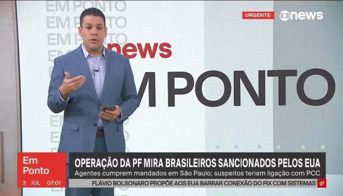 Operação da PF prende secretária alvo de sanção dos EUA por suspeita de elo com PCC e mais 6...