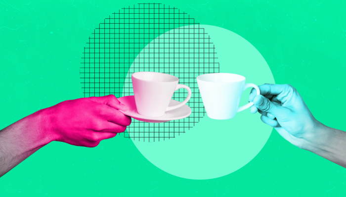 Antes do latte art, Santos jÃ¡ fazia design com cafÃ©