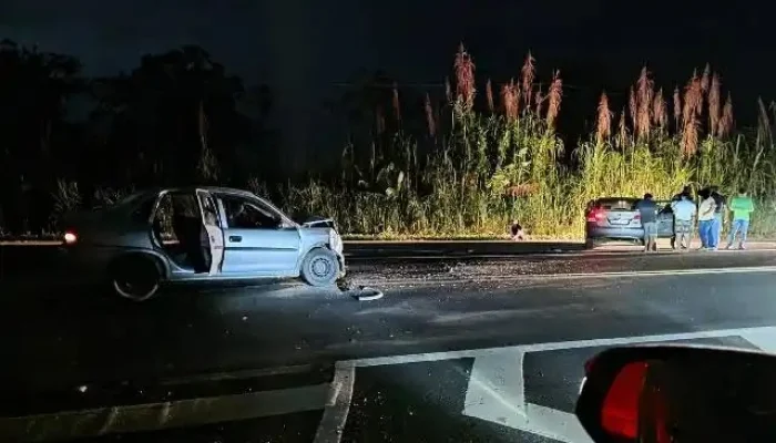 Acidente deixa sete feridos em Sete Barras e motorista é preso por embriaguez