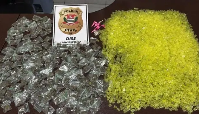Polícia Civil prende homem em flagrante por tráfico de drogas em Itanhaém